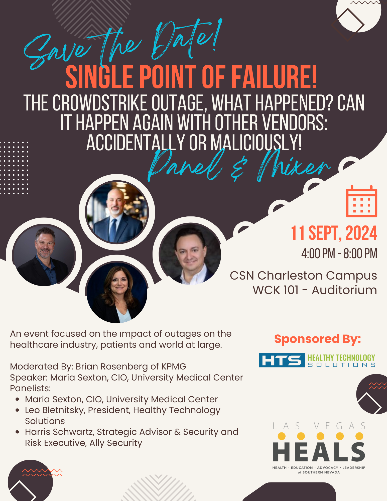 Single Point of Failure! - Panel & Mixer - September 11, 2024